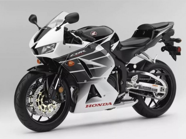 2013-2023 Honda CBR600RR Motorcycle Fairings - White Black Canada for Sale