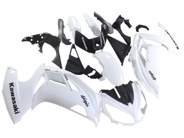 2012-2016 Kawasaki EX650 Motorcycle Fairings - White Black Canada for Sale