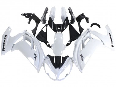 2012-2016 Kawasaki EX650 Motorcycle Fairings - White Black Canada for Sale