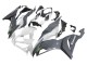 2019-2022 Kawasaki ZX6R Motorcycle Fairings - White Grey Green Canada for Sale