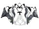 2019-2022 Kawasaki ZX6R Motorcycle Fairings - White Grey Green Canada for Sale