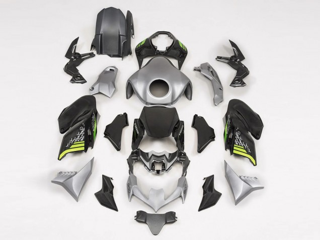 2020-2024 Kawasaki Z900 Motorcycle Fairings - Black Silver Canada for Sale