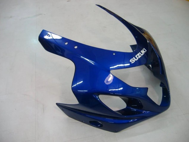 2004-2005 Suzuki GSXR 600/750 Motorcycle Fairings - Blue Grey Glossy Black Canada for Sale