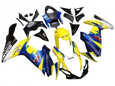 2011-2024 Suzuki GSXR 600/750 Motorcycle Fairings - Yellow Blue White Black Corona Extra Alstare Canada for Sale