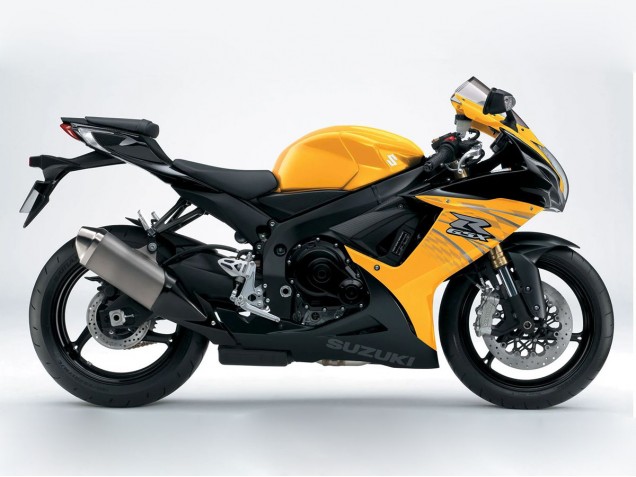 2011-2024 Suzuki GSXR 600/750 Motorcycle Fairings - Yellow Canada for Sale