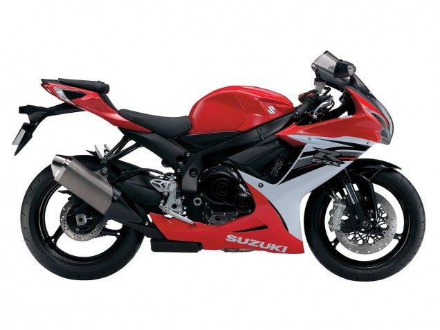 2011-2024 Suzuki GSXR 600/750 Motorcycle Fairings - Red White Black Canada for Sale