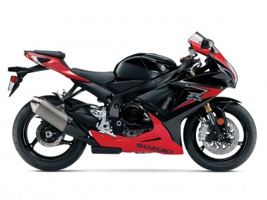 2011-2024 Suzuki GSXR 600/750 Motorcycle Fairings - Red Glossy Black Canada for Sale