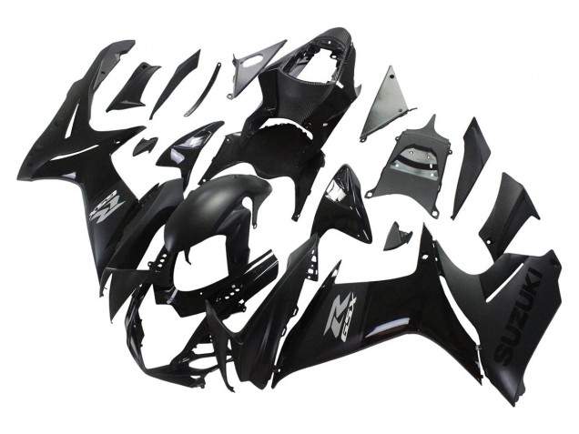 2011-2024 Suzuki GSXR 600/750 Motorcycle Fairings - Matte Black Glossy Black Canada for Sale