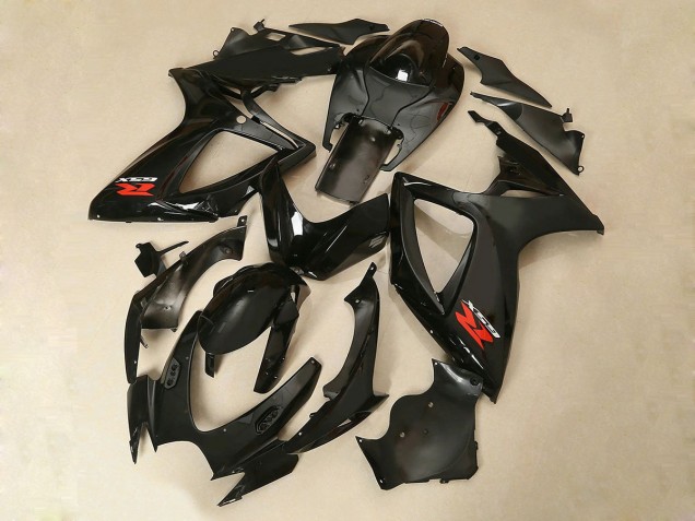 2006-2007 Suzuki GSXR 600/750 Motorcycle Fairing - Glossy Black Canada for Sale