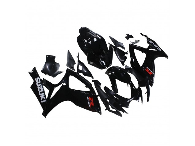 2006-2007 Suzuki GSXR 600/750 Motorcycle Fairings - Glossy Black Canada for Sale