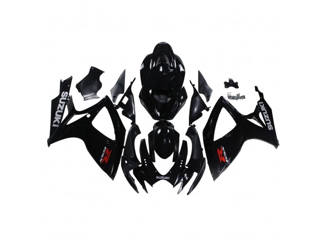 2006-2007 Suzuki GSXR 600/750 Motorcycle Fairings - Glossy Black Canada for Sale