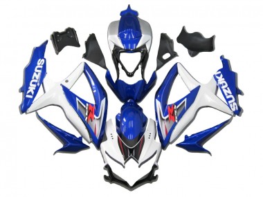 2008-2010 Suzuki GSXR 600/750 Motorcycle Fairing - White Blue Red Canada for Sale
