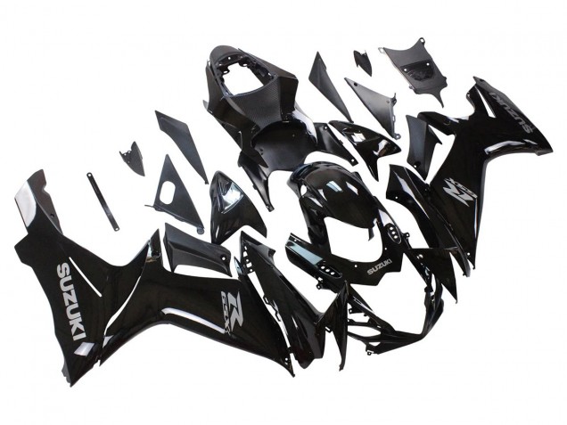 2011-2024 Suzuki GSXR 600/750 Motorcycle Fairings - Glossy Black Canada for Sale