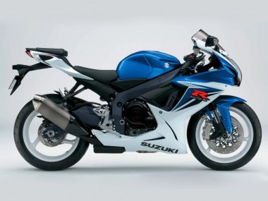 2011-2024 Suzuki GSXR 600/750 Motorcycle Fairings - Blue White Canada for Sale
