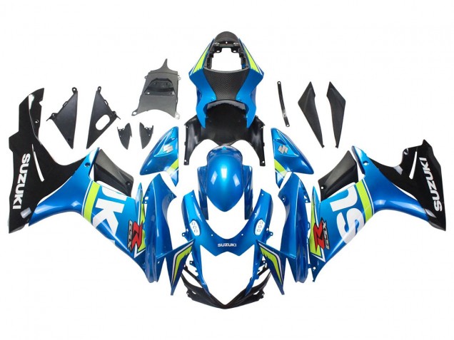 2011-2024 Suzuki GSXR 600/750 Motorcycle Fairings - Blue White Green Black Canada for Sale