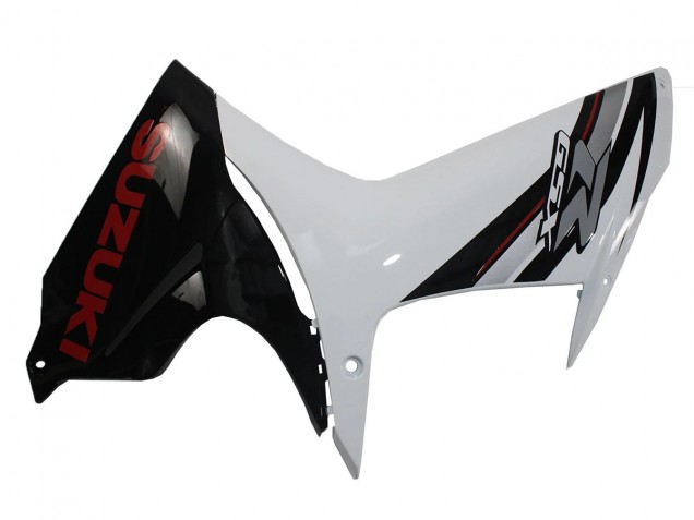 2011-2024 Suzuki GSXR 600/750 Motorcycle Fairings - White Glossy Black Canada for Sale
