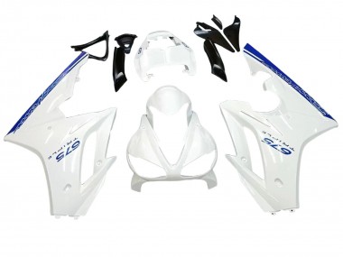2006-2008 Triumph Daytona 675 Motorcycle Fairings - White Blue Canada for Sale