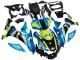2015-2019 Yamaha YZF R1 Motorcycle Fairings - Blue Green Black Shark Canada for Sale