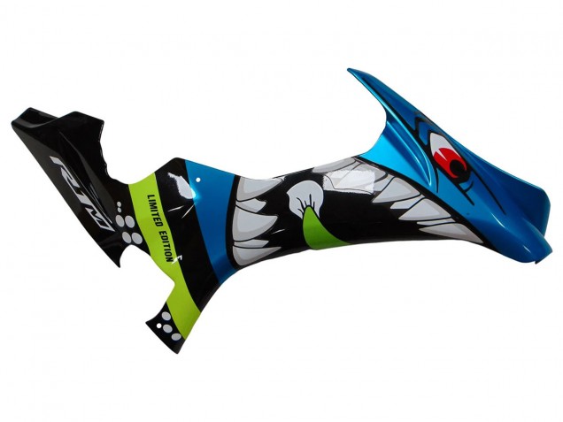 2015-2019 Yamaha YZF R1 Motorcycle Fairings - Blue Green Black Shark Canada for Sale