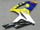 2006-2007 Suzuki GSXR 600/750 Motorcycle Fairings - White Blue Yellow Corona Alstare Canada for Sale
