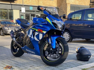 2009-2016 Suzuki GSXR 1000 Motorcycle Fairings - Blue Green White Canada for Sale