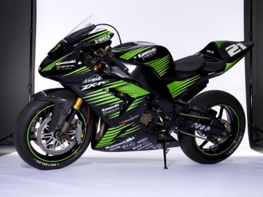 2006-2007 Kawasaki ZX10R Motorcycle Fairings - Glossy Black Green White Canada for Sale