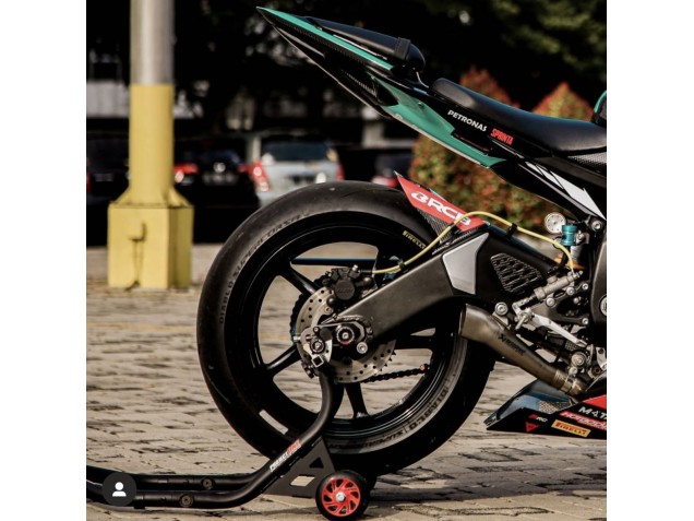 2008-2016 Yamaha YZF R6 Motorcycle Fairings - Light Green White Black Petronas Canada for Sale