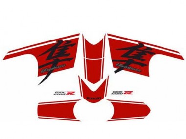 2008-2020 Suzuki GSXR 1300 Hayabusa Motorcycle Fairing - Glossy Black Red Canada for Sale