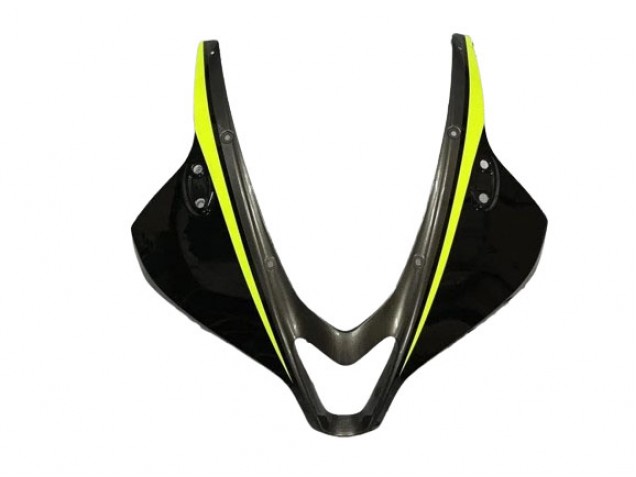 2007-2008 Honda CBR600RR Motorcycle Fairings - Glossy Black High Viz Yellow Canada for Sale