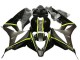 2007-2008 Honda CBR600RR Motorcycle Fairings - Glossy Black High Viz Yellow Canada for Sale