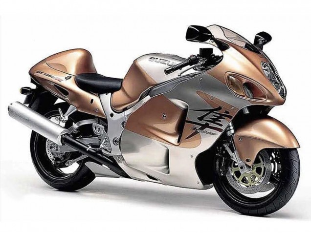 1996-2007 Suzuki GSXR 1300 Hayabusa Motorcycle Fairings - Light Brown Silver Canada for Sale