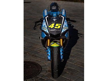 2015-2019 Yamaha YZF R1 Motorcycle Fairings - Blue Yellow Shark Canada for Sale
