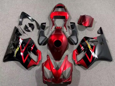 2001-2003 Honda CBR600 F4i Motorcycle Fairings - Candy Red Black Canada for Sale