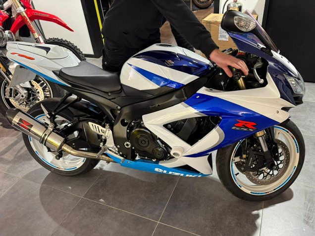 2008-2010 Suzuki GSXR 600/750 Motorcycle Fairings - White Blue Red Canada for Sale