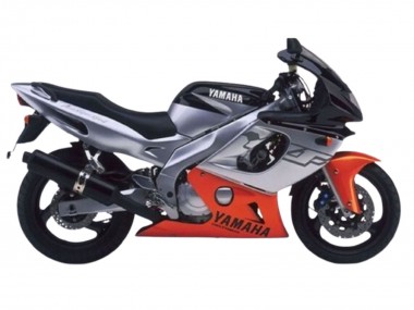 1996-2007 Yamaha YZF600R Thundercat Motorcycle Fairings - Grey Orange Black Canada for Sale