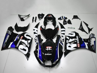 2017-2024 Suzuki GSXR 1000 Motorcycle Fairings - Black White Blue Motul Canada for Sale