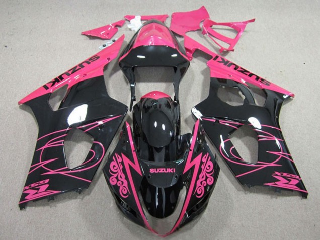 2003-2004 Suzuki GSXR 1000 Motorcycle Fairings - Pink Black Canada for Sale