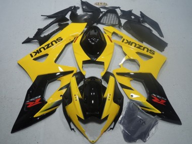 2005-2006 Suzuki GSXR 1000 Motorcycle Fairing - Yellow Glossy Black Canada for Sale