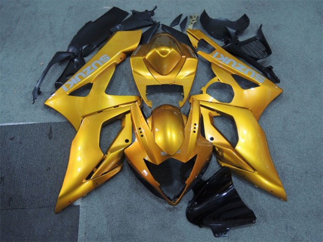 2005-2006 Suzuki GSXR 1000 Motorcycle Fairings - Gold Canada for Sale