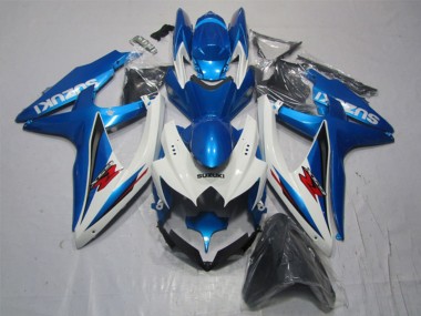 2007-2008 Suzuki GSXR 1000 Motorcycle Fairing - White Blue Red Canada for Sale