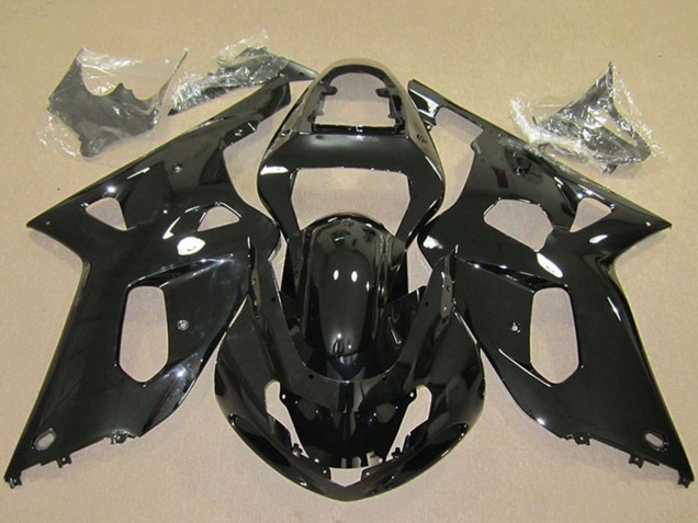 2001-2003 Suzuki GSXR 600 Motorcycle Fairings - Glossy Black Canada for Sale