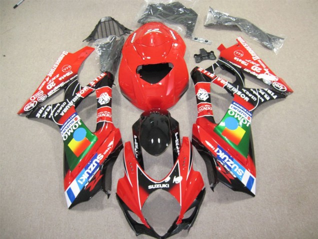 2004-2005 Suzuki GSXR 600 Motorcycle Fairings - Red Blue Green Black JOMO Canada for Sale