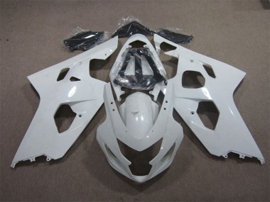 2004-2005 Suzuki GSXR 600 Motorcycle Fairings - White Canada for Sale
