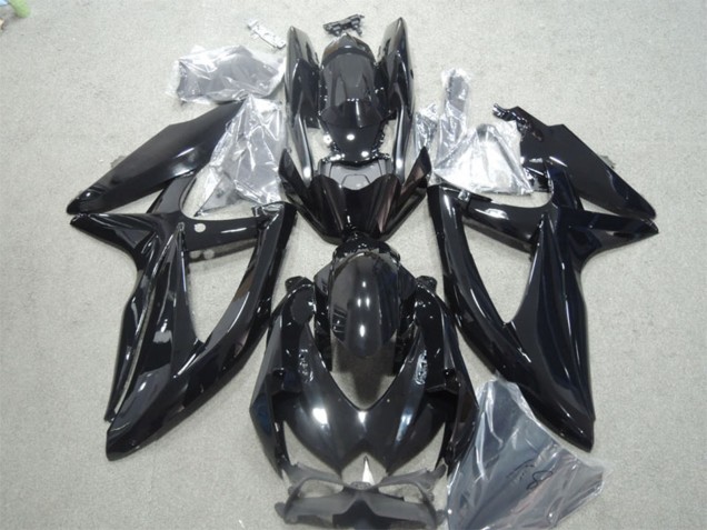 2008-2010 Suzuki GSXR 600 Motorcycle Fairings - Glossy Black Canada for Sale