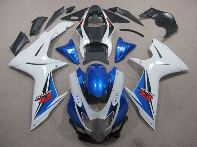 2011-2024 Suzuki GSXR 600 Motorcycle Fairings - White Blue Black Red Canada for Sale