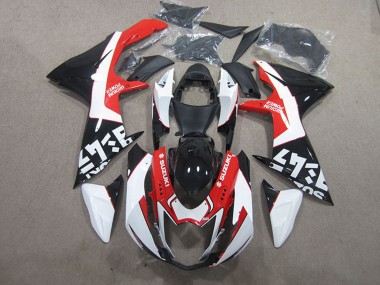 2011-2024 Suzuki GSXR 600 Motorcycle Fairings - Black Red White Canada for Sale