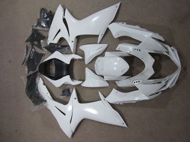 2011-2024 Suzuki GSXR 600 Motorcycle Fairings - White Canada for Sale