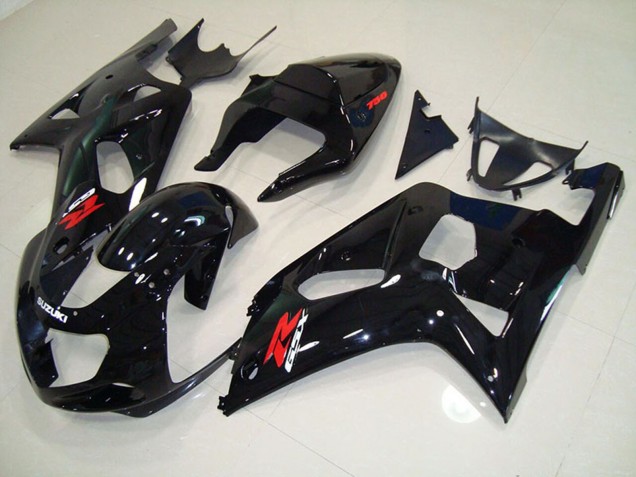 2001-2003 Suzuki GSXR 750 Motorcycle Fairings - Glossy Black Canada for Sale