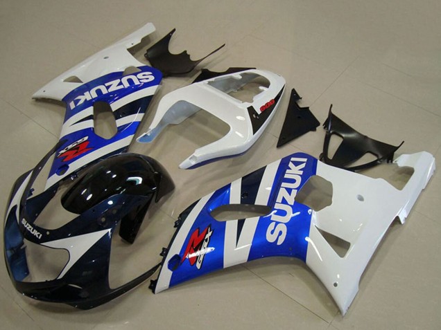 2001-2003 Suzuki GSXR 750 Motorcycle Fairings - White Blue Glossy Black Red Canada for Sale