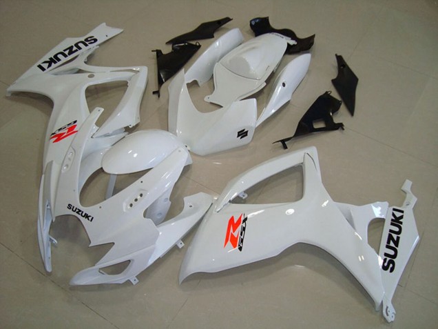 2006-2007 Suzuki GSXR 750 Motorcycle Fairings - White Canada for Sale